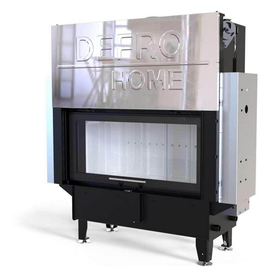 Каминная топка Defro Home RIVA LA G SHORT с водяным контуром и подъемом стекла вверх Амазонка бай фото в Новополоцке