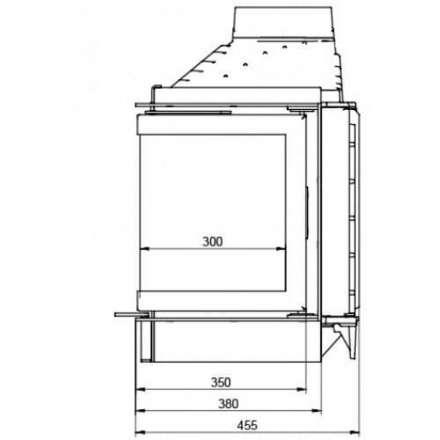 Каминная топка KFD ECO iMAX 7 3F standard в Новополоцке