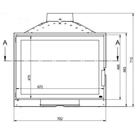 Каминная топка KFD ECO iMAX 14 в Новополоцке