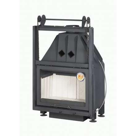 Каминная топка Экокамин Альфа 700K с контргрузом купить в Новополоцке