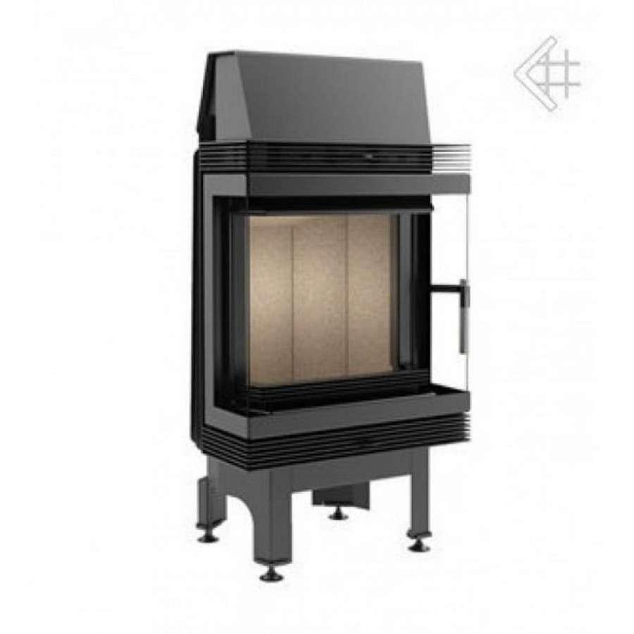 Каминная топка Kratki Blanka LP/BS (угловое стекло слева-справа) Амазонка бай фото в Новополоцке