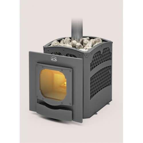 Печь для бани Теплодар Былина-сетка-18Ч Панорама (1.1) Амазонка бай фото в Новополоцке