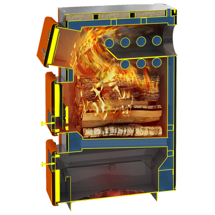 Твердотопливный котел Теплодар Куппер ПРО-16 (2.0) Амазонка бай фото в Новополоцке