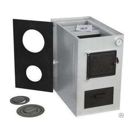 Котел твердотопливный стальной Сибирь КВО 12 Амазонка бай фото в Новополоцке