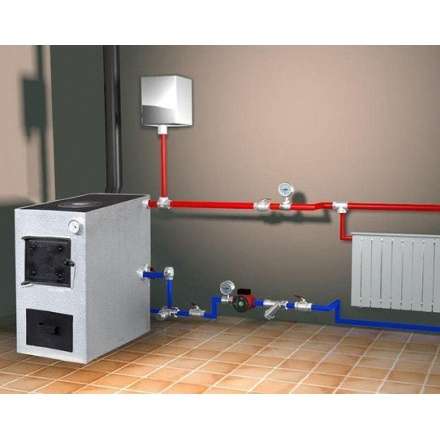 Котел твердотопливный стальной Сибирь КВО 12 Амазонка бай фото в Новополоцке