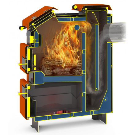 Твердотопливный котел Теплодар Куппер Эксперт 22 (2.0) Амазонка бай фото в Новополоцке