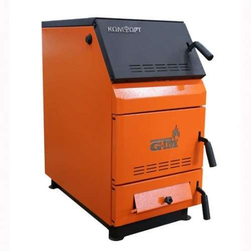 Твердотопливный котел GTM Комфорт 42 Амазонка бай фото в Новополоцке