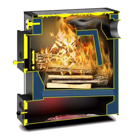 Твердотопливный котел Теплодар Куппер Практик 16 В Амазонка бай фото в Новополоцке