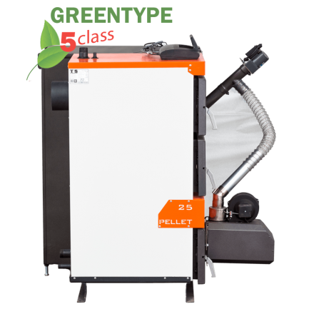 Твердотопливный котел TIS TISNew DUO PELLET 30 Амазонка бай фото в Новополоцке