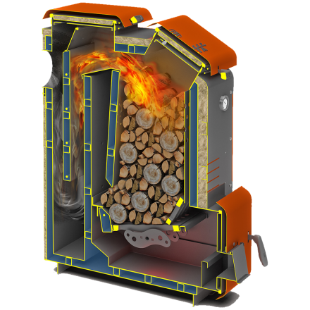 Твердотопливный котел Теплодар Куппер Мега 20 Амазонка бай фото в Новополоцке