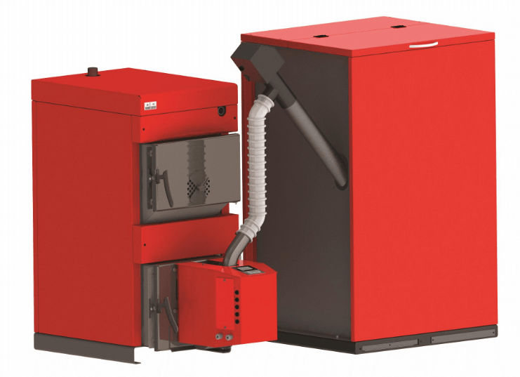 Твердотопливный котел BURNiT WBS-N 25 с пеллетной горелкой купить в Новополоцке