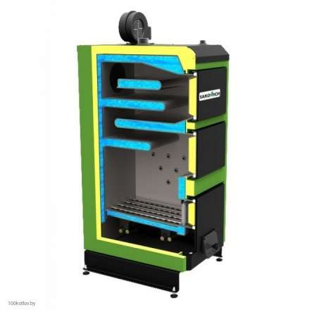 Твердотопливный котёл Sakovich WG Lux 36 в Новополоцке