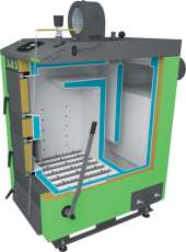 Твердотопливный котел SAS MI 42 в Новополоцке