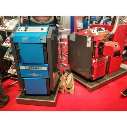 Твердотопливный котёл Atmos DC 50 S с пеллетной горелкой Амазонка бай фото в Новополоцке