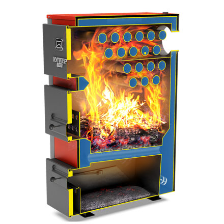 Твердотопливный котел Теплодар Куппер ПРО-36 (2018) Амазонка бай фото в Новополоцке