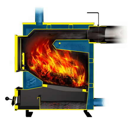 Твердотопливный котел Теплодар Куппер Практик 20 в Новополоцке