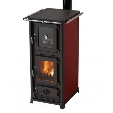 Печь-камин MBS Olympia Plus бордовая Амазонка бай фото в Новополоцке