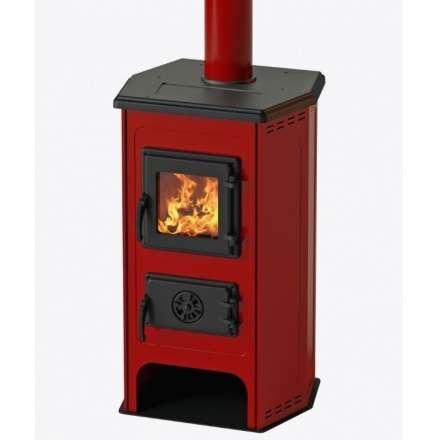 Печь-камин MBS Hit красный фото в Новополоцке