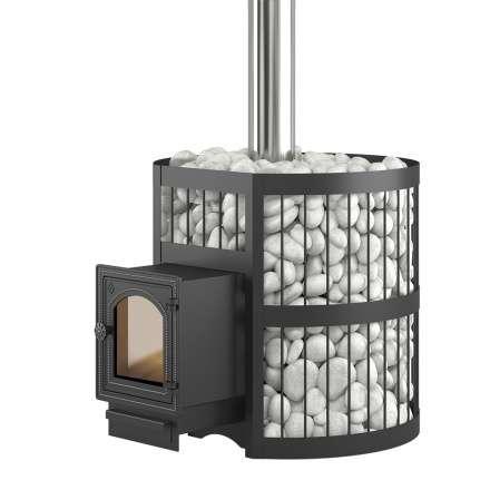 Банная печь ЭТНА 24 (ДТ-4С) Стандарт Амазонка бай фото в Новополоцке