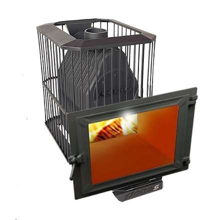 Печь Пегас 16 NEXT панорама сетка фото в Новополоцке