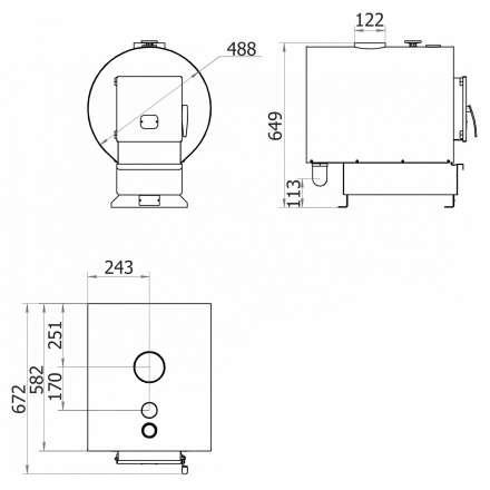 Твердотопливный котел Теплодар Куппер Уют-10 в Новополоцке