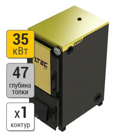 Твердотопливный котел LTEC Eco 35 в Новополоцке