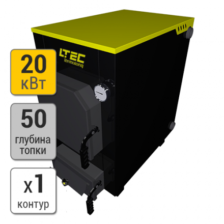 Твердотопливный котел LTEC Thermolong 20 в Новополоцке